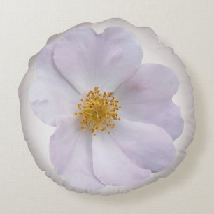 rosa bis lila rundes kissen