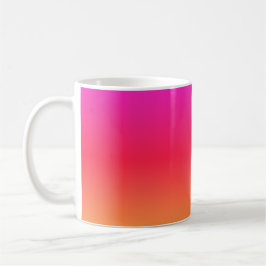 rosa bis orange Moderne glänzend Kaffeetasse