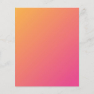 Rosa bis orangefarbene kleine Handwerk- oder Scrap