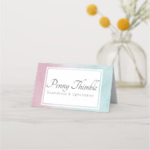 Rosa bis türkisfarbenes Aquarellombré