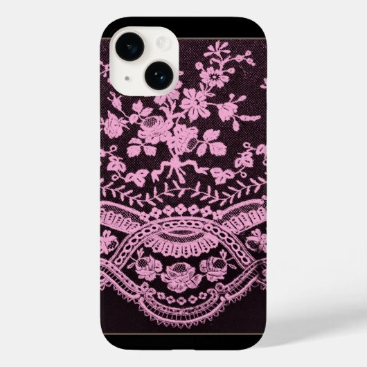 Rosa Bläschen Case-Mate iPhone Hülle (Rückseite)