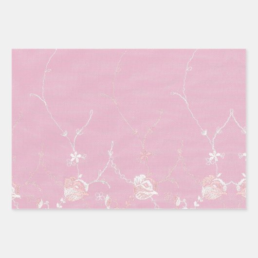 Rosa Bläschen Geschenkpapier Set (Vorderseite 3)