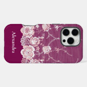 Rosa Bläschen iPhone Hülle (Rückseite (Horizontal))