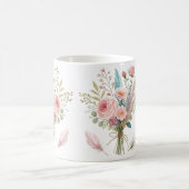 Rosa Bläschen Kaffeetasse (Mittel)