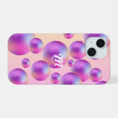 Rosa Blase Handy-Abdeckung iPhone 15 Hülle (Rückseite (Horizontal))