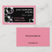 Rosa Blasen, die Dienstleistungsunternehmen-Karten Visitenkarte (Vorne/Hinten)