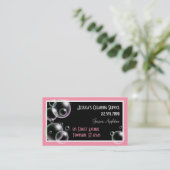 Rosa Blasen, die Dienstleistungsunternehmen-Karten Visitenkarte (Stehend Vorderseite)