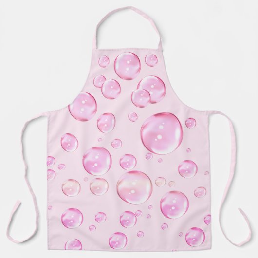 Rosa Blasen Rosa Schürze (Vorderseite)