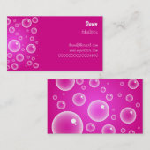 Rosa Blasen, Visitenkarte (Vorne/Hinten)