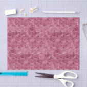 Rosa Blasenverpackungsmuster Seidenpapier (Handwerk)