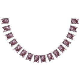 Rosa Bläserenjagdflagge Wimpelkette