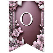 Rosa Bläserenjagdflagge Wimpelkette (Zweite Fahne)