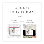 Rosa Bläserkraut Kreuzmädchen Erste Kommune Einladung