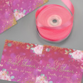 Rosa Bläserner Extravagant Elegantes Romantisches Geschenkanhänger