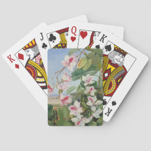 Rosa Bläserner Frühling Party Dusche Liebe Frieden Spielkarten