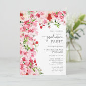 Rosa-Bläsernpartei Einladung (Stehend Vorderseite)