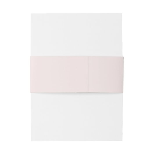 Rosa Bläserpferd Einladungsbanderole (Rückseitenbeispiel)