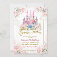 Rosa Bläserprinzessin Königliches Schloss 7. Gebur