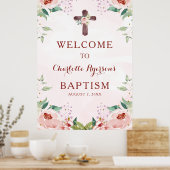 Rosa Bläsertaufe Poster (Küche)