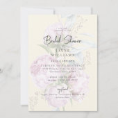 Rosa blass gelbes Brautparty Einladung (Vorderseite)