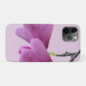 Rosa Blasse Magnolie iPhone Hülle (Rückseite (Horizontal))
