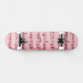 Rosa Blatt Skateboard (Horizontal)