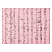 Rosa Blatt Tischdecke (Vorderseite (Horizontal))