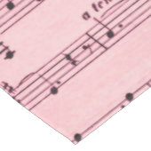 Rosa Blatt Tischdecke (Schrägansicht)