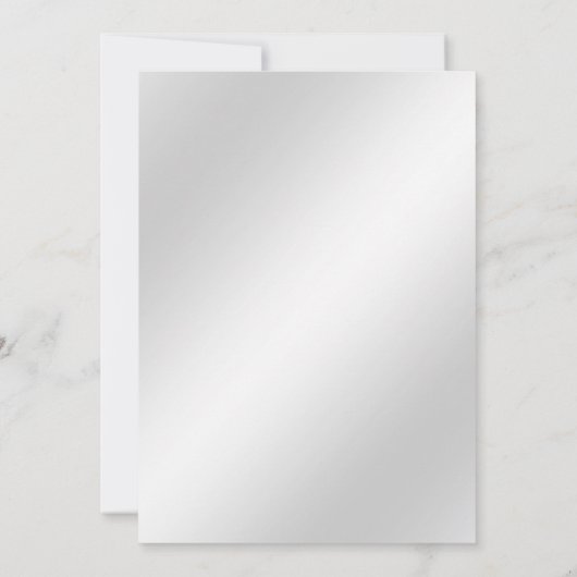 Rosa Blätter Blühte Einladung zur Blumenhochzeit (Rückseite)