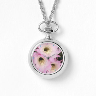 Rosa Blätter der Wüste Armbanduhr