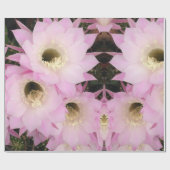 Rosa Blätter der Wüste Geschenkpapier (Flach)