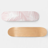 Rosa Blätter Dream Cali Summer Vibes #2 Skateboard (Horizontal)