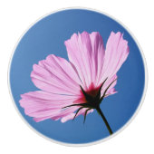 Rosa Blätter Keramikknauf (Vorderseite)