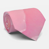 Rosa Blätter Krawatte (Gerollt)