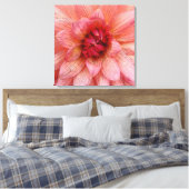 Rosa Blätter Leinwanddruck (Insitu (Schlafzimmer))