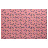 Rosa Blätter Stoff (Fat Quarter (45,7 x 55,9 cm))