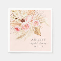 Rosa Blau Aquarellfarben Pampelmuse boho