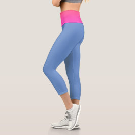 Rosa + Blau Capri Leggings