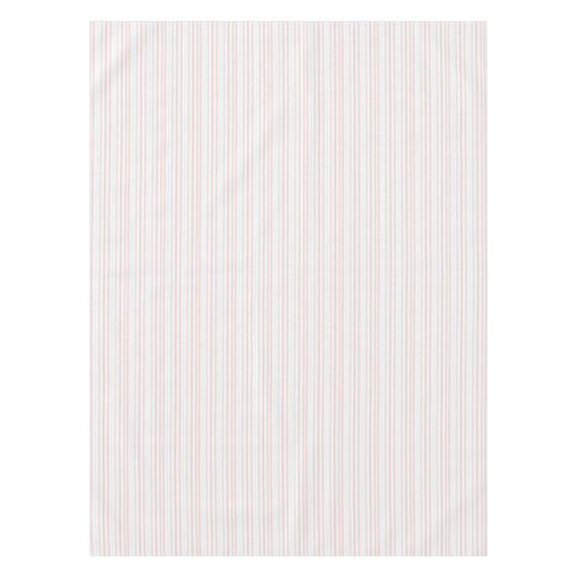 Rosa, Blau, Celadon Pastel Thin Stripes Tablett Tischdecke (Vorderseite)