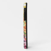 Rosa Blau Gelb Orange Blume Muster Case-Mate iPhone Hülle (Hinten/Links)