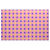 Rosa Blau Gelb Punkte Design Stoff (Fat Quarter (45,7 x 55,9 cm))