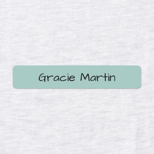 Rosa Blau Gelb zurück zur Schule Rechteckig Etiketten (Design 1)