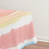 Rosa Blau Gelbe Streifen 60" x 104" Tischdecke (Beispiel)