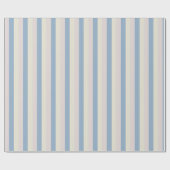 Rosa / Blau / Gelbe Streifen Geschenkpapier (Flach)