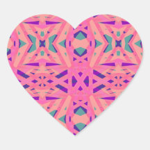 Rosa Blau Geometrische Art Deco Fun Valentine Wedd