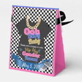 Rosa & Blau | Hüfthorngeschlecht offenbart Zehntel Geschenkschachtel (Rückseite)