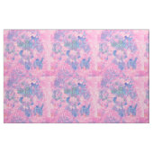 Rosa Blau Mandala Blumenmuster Stoff (Fat Quarter (45,7 x 55,9 cm))