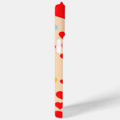 Rosa Blau Niedlich Einfaches Herz Y2K Patte Case-Mate iPhone Hülle (Rückseite / Rechts)