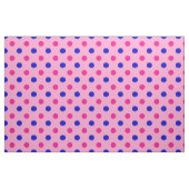 Rosa Blau Rosa Punkte Muster Stoff (Fat Quarter (45,7 x 55,9 cm))