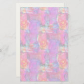 Rosa, blau, rote Textur Briefpapier (Vorne/Hinten)